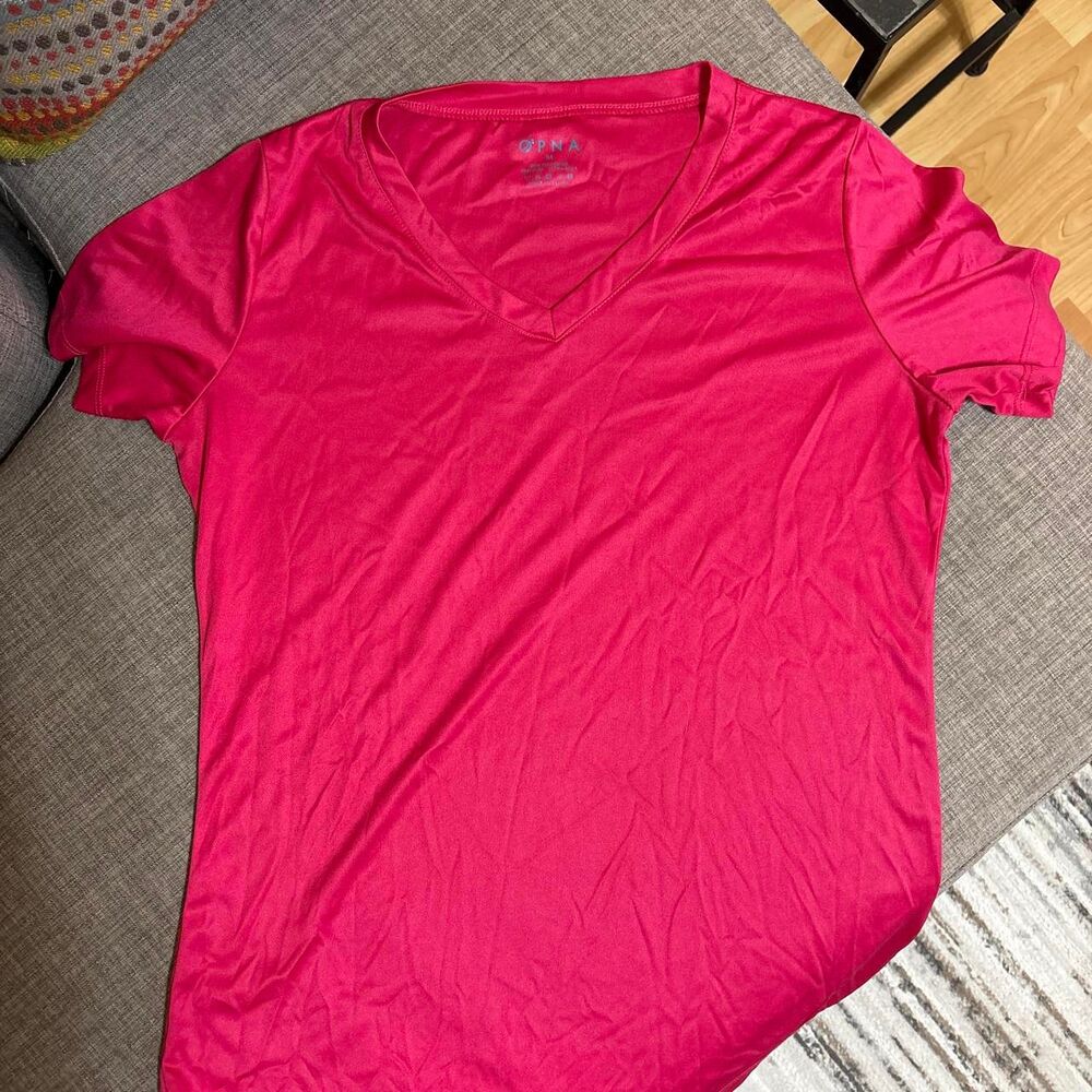 Women's Pink and Red Shirt